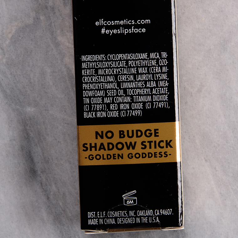 elf Golden Goddess No Budge Shadow Stick