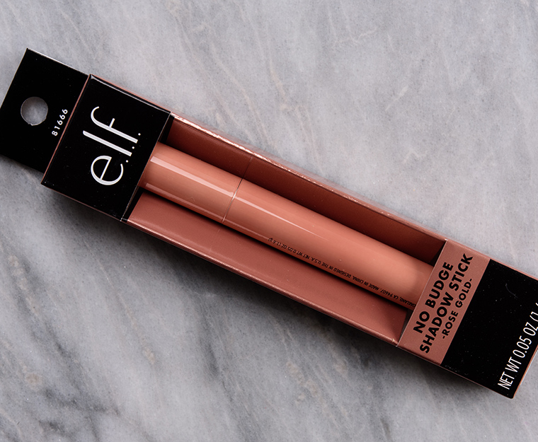 elf Rose Gold No Budge Shadow Stick