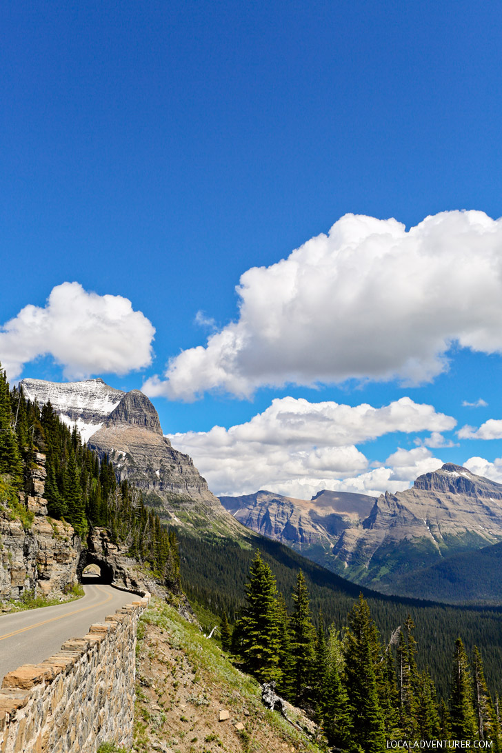 Going to the Sun Road - one of the most famous scenic drives in the world (+ 9 Wonderful Things to Do in Glacier National Park) // localadventurer.com