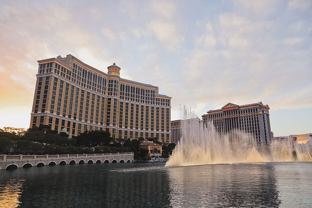 bellagio fountain show