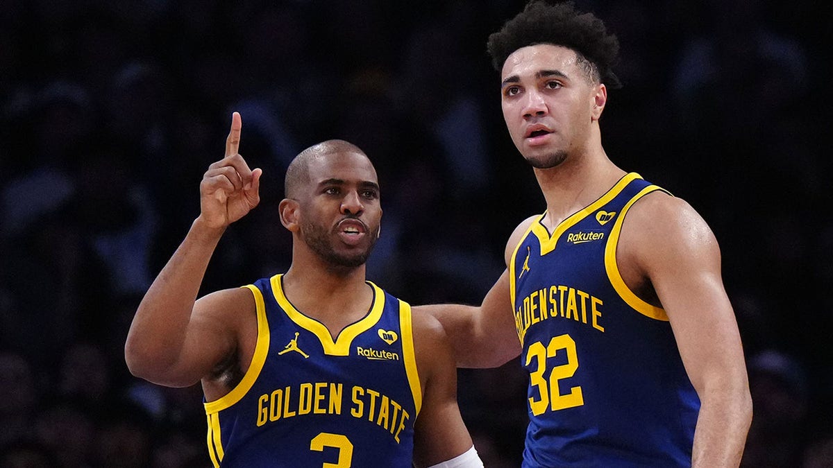 Chris Paul and Trayce Jackson-Davis