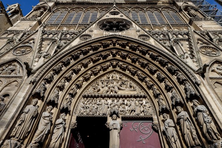 Notre-Dame doors.