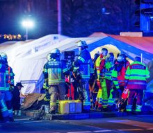 Vehicle plows into crowded Christmas market in Germany, killing 2 and injuring dozens