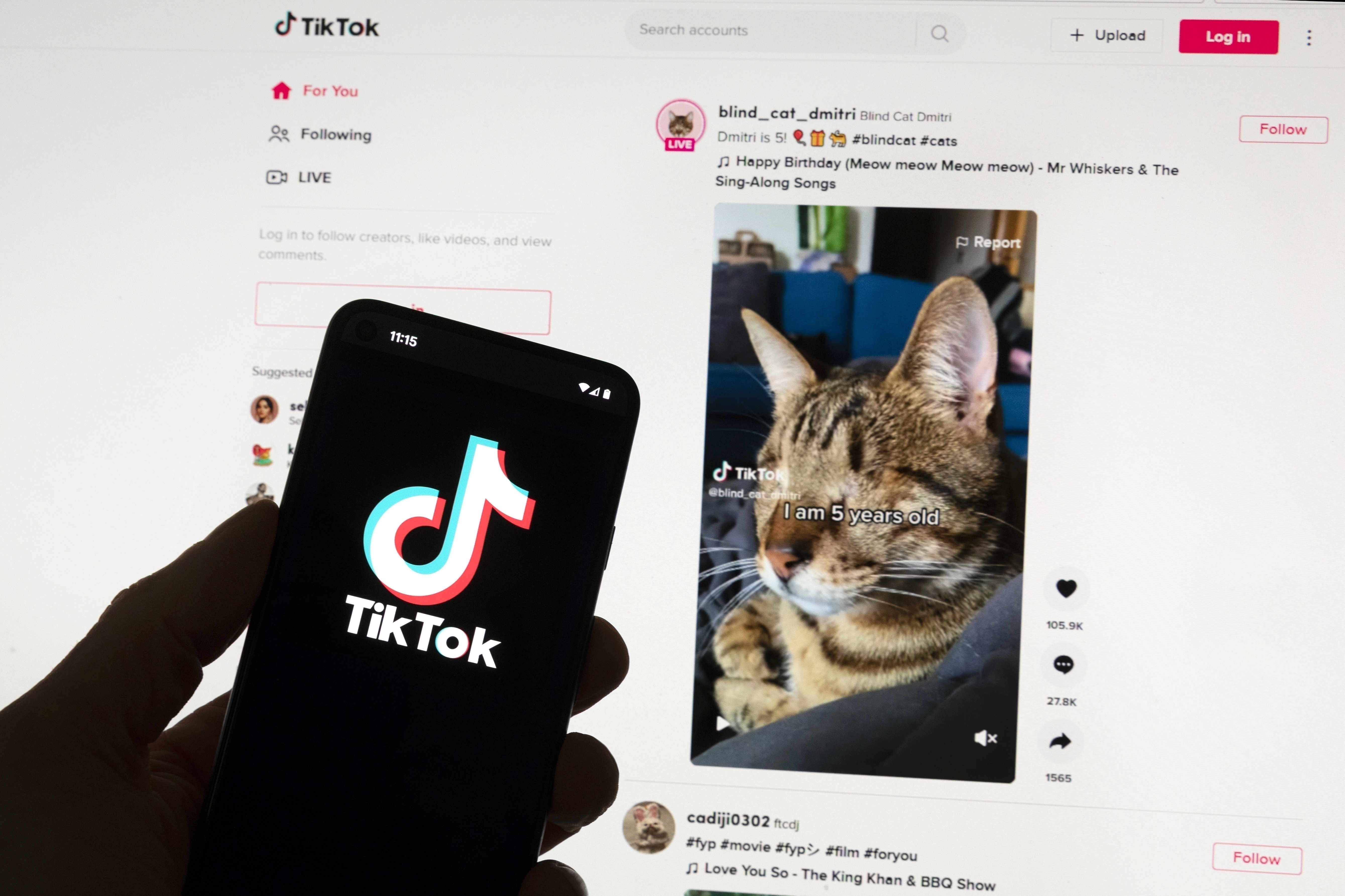 "Brain rot" is the term of the year for 2024, referring to concerns that endlessly scrolling through social media videos and other content can cause harm. Here, TikTok