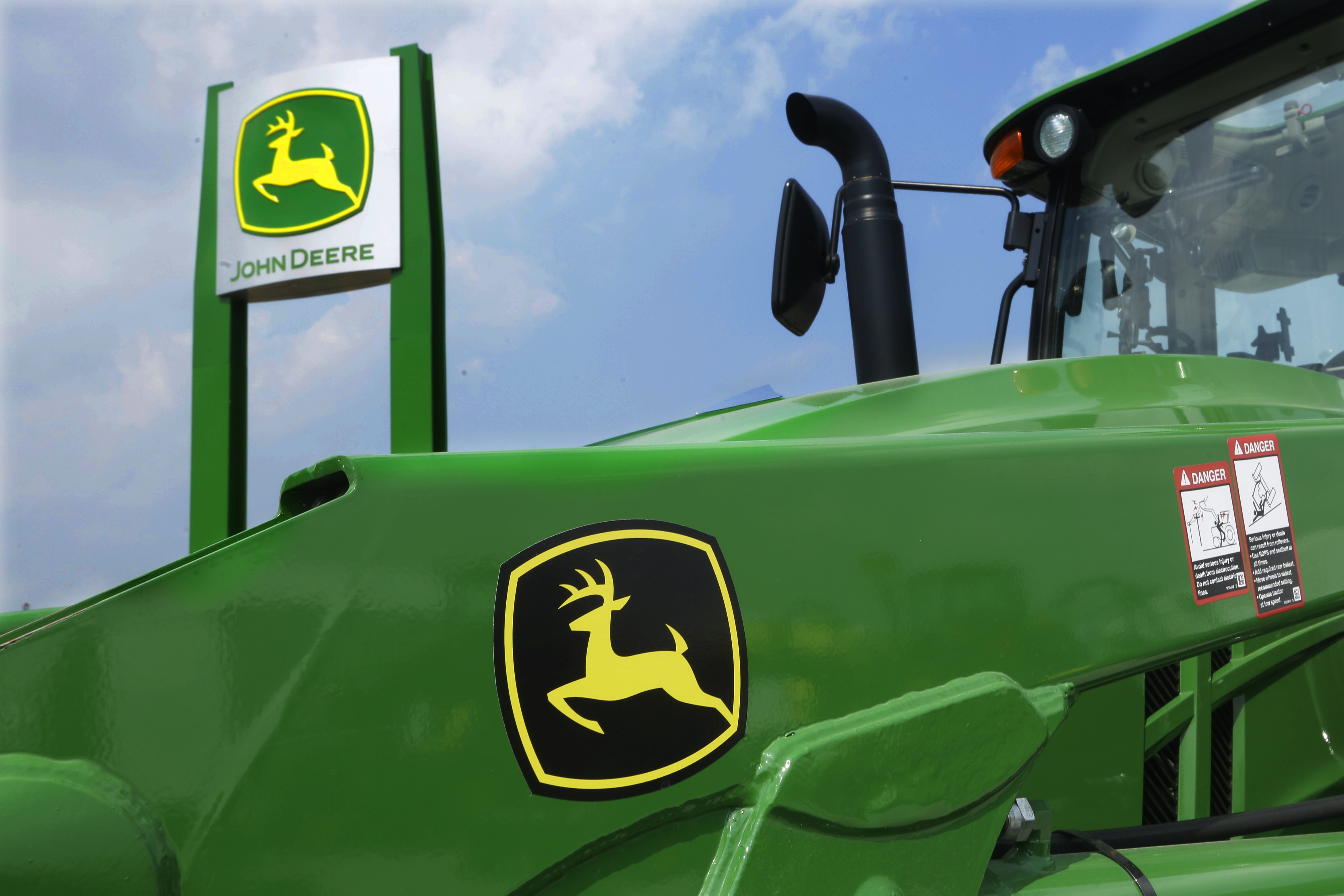 John Deere is accused of illegally restricting farmers