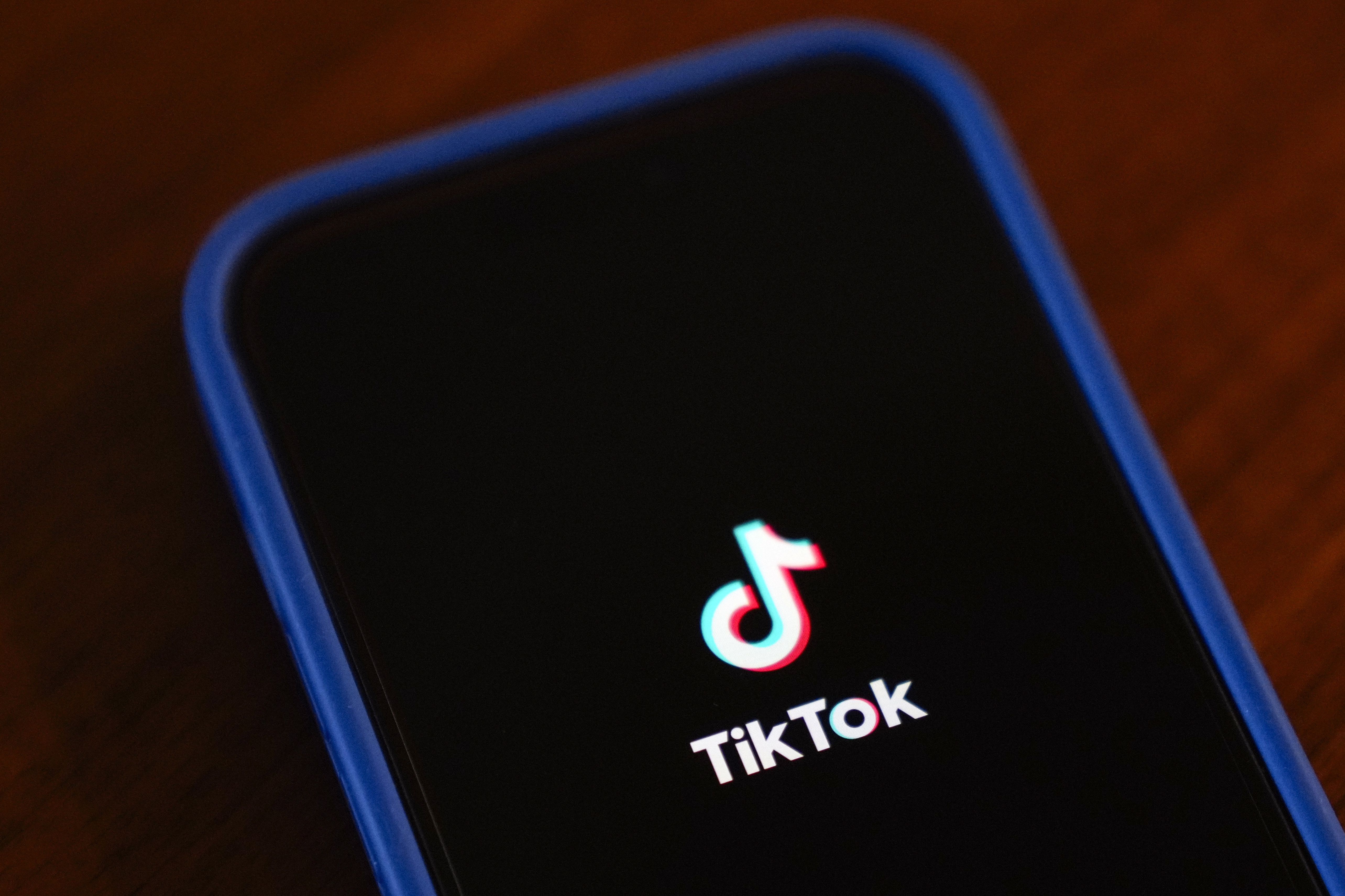 The TikTok app logo is shown on an iPhone on Friday, Jan. 17 in Houston.